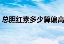 總膽紅素多少算偏高(總膽紅素多少算偏高)