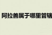 阿拉善屬于哪里管轄（阿拉善屬于哪個省份）