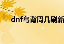 dnf鳥背周幾刷新（dnf鳥背刷新時(shí)間）