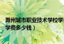 滁州城市職業(yè)技術(shù)學(xué)校學(xué)費(fèi)(滁州城市職業(yè)學(xué)院各專業(yè)一年學(xué)費(fèi)多少錢)