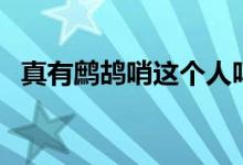 真有鷓鴣哨這個(gè)人嗎(鷓鴣哨為什么自殺)