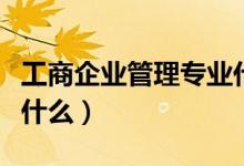 工商企業(yè)管理專業(yè)代碼（工商企業(yè)管理專業(yè)學什么）