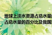 地球上淡水資源占總水量的百分比為多少（地球上淡水資源占總水量的百分比及我國(guó)現(xiàn)狀）