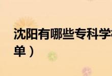 沈陽有哪些專科學(xué)校（2022最新大專院校名單）