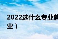 2022選什么專(zhuān)業(yè)就業(yè)前景好（最好就業(yè)的專(zhuān)業(yè)）