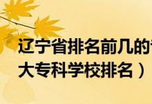 遼寧省排名前幾的?？茖W(xué)校（2022年遼寧十大?？茖W(xué)校排名）