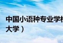 中國(guó)小語種專業(yè)學(xué)校排名（最好的幾所小語種大學(xué)）