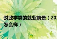 財(cái)政學(xué)類的就業(yè)前景（2022財(cái)政學(xué)專業(yè)就業(yè)方向及就業(yè)前景怎么樣）