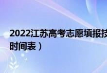 2022江蘇高考志愿填報技巧講解（2022江蘇高考志愿填報時間表）