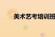 美術(shù)藝考培訓班費用（要花費多少）