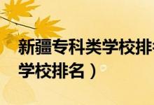 新疆?？祁悓W(xué)校排名（2022年新疆十大?？茖W(xué)校排名）