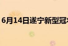 6月14日遂寧新型冠狀病毒肺炎疫情最新消息