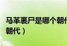 馬革裹尸是哪個朝代的成語（馬革裹尸是哪個朝代）