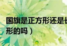 國旗是正方形還是長方形（所有國旗都是長方形的嗎）
