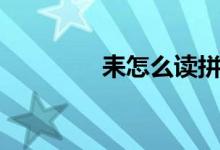 耒怎么讀拼音(耒怎么讀)