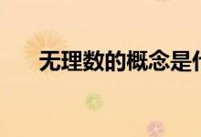 無(wú)理數(shù)的概念是什么（無(wú)理數(shù)的概念）
