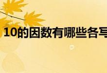 10的因數(shù)有哪些各寫5個(gè)（10的因數(shù)有哪些）