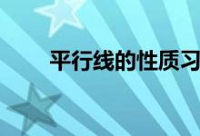 平行線的性質(zhì)習題（平行線的性質(zhì)）
