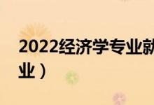 2022經(jīng)濟學專業(yè)就業(yè)方向及前景（好不好就業(yè)）