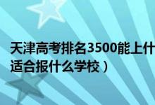 天津高考排名3500能上什么大學(xué)（天津高考位次39000左右適合報(bào)什么學(xué)校）