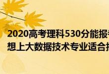 2020高考理科530分能報考哪個大學(xué)（2022高考530分左右想上大數(shù)據(jù)技術(shù)專業(yè)適合報什么學(xué)校）