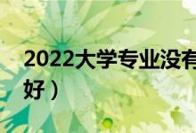 2022大學(xué)專業(yè)沒有冷門熱門之分（哪些專業(yè)好）