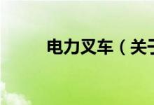 電力叉車（關于電力叉車的介紹）