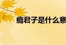 癮君子是什么意思(癮君子的含義)