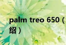 palm treo 650（關(guān)于palm treo 650的介紹）