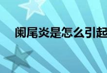 闌尾炎是怎么引起的(原來是這些原因)