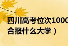 四川高考位次100000左右推薦什么學(xué)校（適合報(bào)什么大學(xué)）