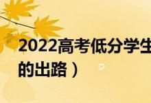 2022高考低分學(xué)生的出路有哪些（落榜考生的出路）