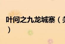 葉問之九龍城寨（關(guān)于葉問之九龍城寨的介紹）