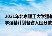 2021年北京理工大學強基計劃招生簡章（2022北京理工大學強基計劃各省入圍分數(shù)線是多少）