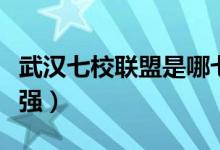 武漢七校聯(lián)盟是哪七所大學(xué)（哪所學(xué)校實(shí)力最強(qiáng)）
