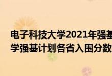 電子科技大學2021年強基計劃招生簡章（2022電子科技大學強基計劃各省入圍分數(shù)線是多少）