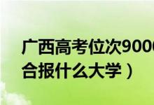 廣西高考位次90000左右推薦什么學(xué)校（適合報(bào)什么大學(xué)）