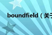 boundfield(關(guān)于boundfield的介紹)