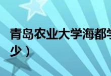 青島農(nóng)業(yè)大學(xué)海都學(xué)院評價怎么樣（排名是多少）