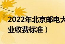2022年北京郵電大學(xué)學(xué)費(fèi)多少錢（一年各專業(yè)收費(fèi)標(biāo)準(zhǔn)）