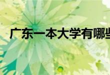 廣東一本大學有哪些（廣東一本大學盤點）