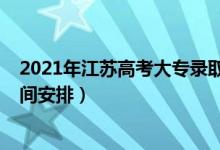 2021年江蘇高考大專錄取時間（2022江蘇高考專科錄取時間安排）