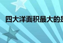 四大洋面積最大的是哪個洋（四大洋面積）