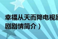 幸福從天而降電視劇劇情（幸福從天而降電視劇劇情簡介）