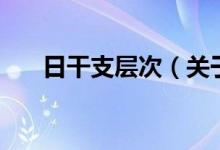 日干支層次（關(guān)于日干支層次的介紹）