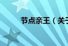 節(jié)點(diǎn)親王（關(guān)于節(jié)點(diǎn)親王的介紹）