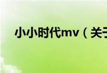 小小時(shí)代mv（關(guān)于小小時(shí)代mv的介紹）