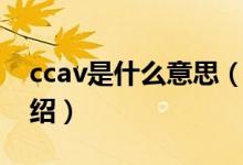 ccav是什么意思(關(guān)于ccav是什么意思的介紹)