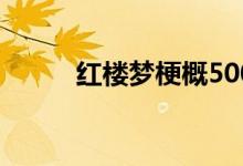 紅樓夢梗概500字(紅樓夢梗概)