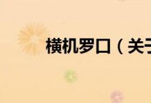橫機(jī)羅口（關(guān)于橫機(jī)羅口的介紹）